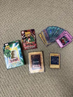 Yugioh! Starter Deck Joey 1st Edition opened- all 50 cards, red eye dragon holo - Image 1