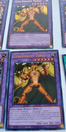 YuGiOh - 20 Gem-Knight Card Lot - Bulk - Deck Building - Trading Cards - Image 5