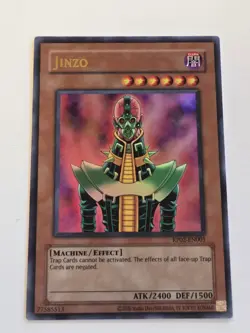 Jinzo RP02-EN001 Ultra Rare Yugioh Retro Pack 2 Unlimited Edition Mint - Image 1