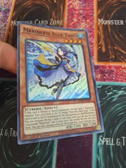 Yugioh Marincess Blue Tang MP20-EN149 Super Rare 1st Edition Near Mint - Image 2