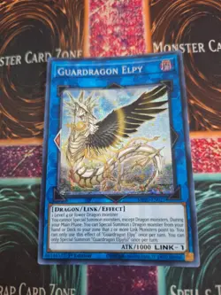 Yugioh Guardragon Elpy MP20-EN021 Prismatic Secret Rare 1st Edition Near Mint - Image 1