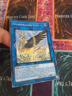 Yugioh Guardragon Elpy MP20-EN021 Prismatic Secret Rare 1st Edition Near Mint - Image 2