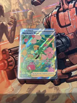 Pokemon Card - Gardenia's Vigor GG61/GG70 Crown Zenith Galarian Gallery - NM - Image 1