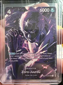 One Piece Card Zoro-Juurou SP OP12 ST18-004 Legacy of the Master English - Image 2