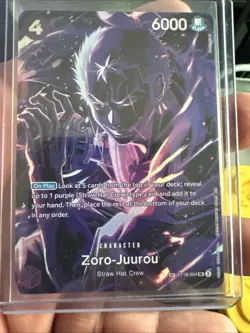 One Piece Card Zoro-Juurou SP OP12 ST18-004 Legacy of the Master English - Image 3