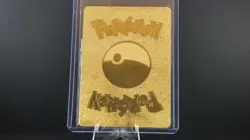 Pokemon Special Delivery Pikachu Gold Foil Vinyl Textured Collector Pokemon Card - Image 2