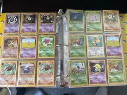 Pokemon Collection Binder Vintage Lot of Around 300 WOTC Cards - Image 2