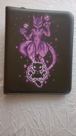 Pokemon Mewtwo And Greninja TCG Card Zip-Binder 1000+ Card Capacity, 60 sheets - Image 1