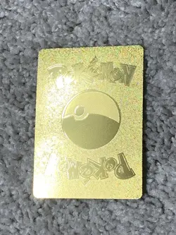 Pokemon Charizard VMax HP330 Gold Foil Fan Art Collector Card - Image 3