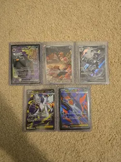 Pokemon Card LOT - MegaEvolution - Illustration Rare - NearMint - Image 1