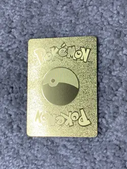 Pokemon Mega Sableye&Tyranitar GX HP280 Tag Team Greedy Gold Foil Fan Art Card - Image 3