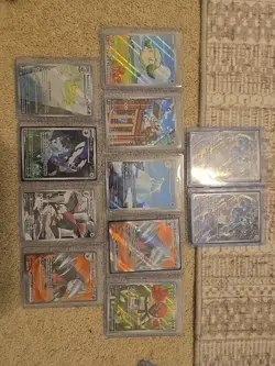 Pokemon Card LOT - BlackBolt/WhiteFlare - Illustration Rares - Near MINT - Image 1