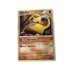 Makuhita 55/90 Pokemon Card 2010 HGSS Undaunted Common Fighting Basic MP/LP - Image 1