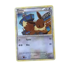 Eevee Pokemon Card 47/90 2010 Nintendo Collectible TCG - Image 1