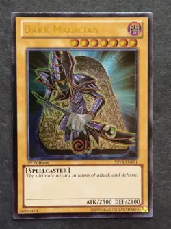 Dark Magician, 1st Edition, Yu-Gi-Oh trading card - Image 3