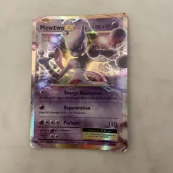 Mewtwo EX 52/108- XY Evolutions - Ultra Rare Holo Pokemon Card - Mint Condition - Image 1