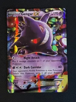 Pokemon TCG: XY : 2 Card L Lot Ex Gengar And Pikachu (XY174) - Image 2