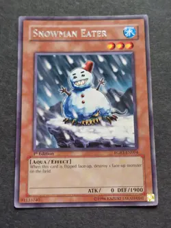 Snowman Eater 1st Edition Yu-Gi-Oh trading card - Image 2