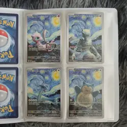 Starters & Pikachu with Grey Felt Hat | Van Gogh Pokemon Cards | Eng. | Rd. Des. - Image 5