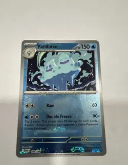Set of 3 Masterball Reverse Holo Pokemon Cards (Leavanny, Vanilluxe & Terrakion) - Image 1