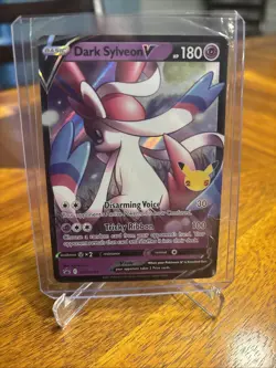 Dark Sylveon V SWSH134 Black Star PROMO card 2021 Pokemon Celebrations - Image 1