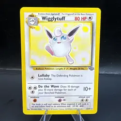 Wigglytuff 32/64 Base Set Series Jungle RARE 1999 Basic Pokemon TCG Card WOTC LP - Image 1