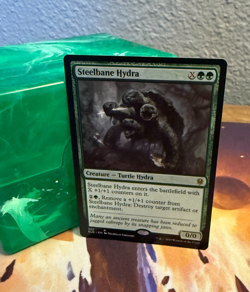 Steelbane Hydra Throne of Eldraine Regular NM Magic the Gathering 322 - Image 1