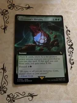 Lifestream's Blessing (Extended Art) Commander: Final Fantasy Foil - Image 1