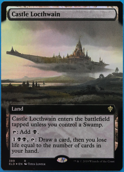 Castle Locthwain (Extended Art) FOIL Throne of Eldraine NM (504481) ABUGames - Image 1