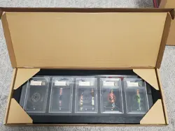 Framed SLABs - Complete Set of 5 Basic Oil Slick Lands CGC Pristine 10 - Image 5