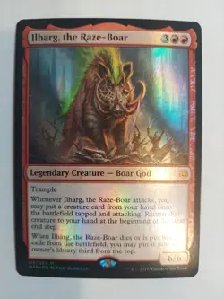 Ilharg, the Raze-Boar War of the Spark Foil - Image 1