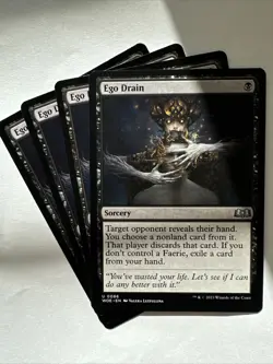 Ego Drain (086) Wilds of Eldraine x4 4x WOE MTG Playset Magic - Image 1