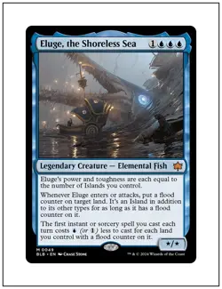 1x Eluge, The Shoreless Sea, Magic the Gathering MTG NM - Image 1