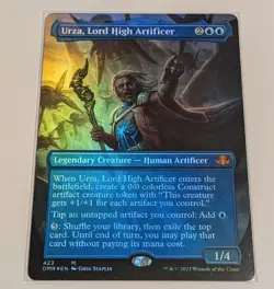 Urza, Lord High Artificer - Foil Extended Art DMR LP MTG - Image 1