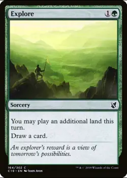 X 1 Explore NM Commander 164 MTG Magic The Gathering - Image 1