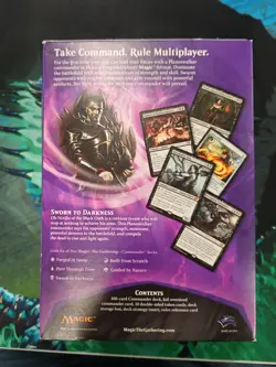 Sworn To Darkness Commander Deck. Rare 2014 Mono Black Planeswalker Deck, Precon - Image 2