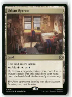 Urban Retreat Marvel's Spider-Man Regular MTG Magic - Image 1