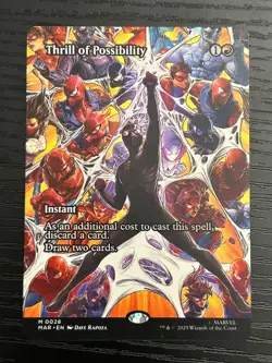 Thrill of Possibility - Borderless M MTG Marvel Universe M/NM, English - Image 1