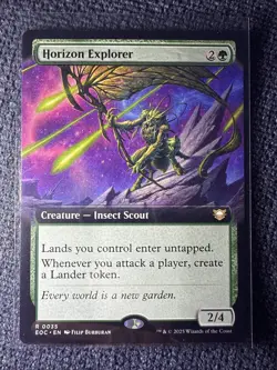 MTG Horizon Explorer (Extended Art) Commander: Edge of Eternities Non-Foil 35 - Image 1