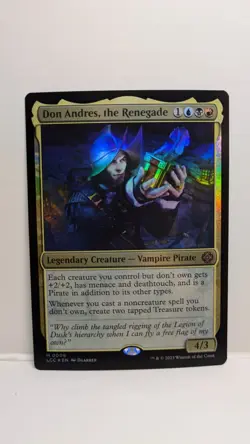 Don Andres, the Renegade Commander: The Lost Caverns of Ixalan Foil - Image 1