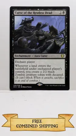 Curse of the Restless Dead Commander: Innistrad: Midnight Hunt Regular - Image 1