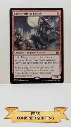 Falkenrath Pit Fighter Innistrad: Midnight Hunt Regular - Image 1