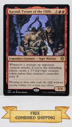 Kazuul, Tyrant of the Cliffs Starter Commander Decks Regular - Image 1