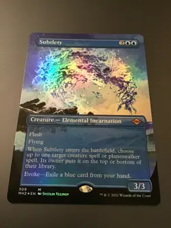 MTG Modern Horizons 2 #309 Subtlety borderless foil LP - Image 1