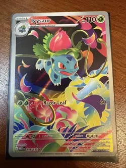 Ivysaur Illustration Rare 134/132 Near Mint Mega Evolution Pokemon TCG English - Image 1