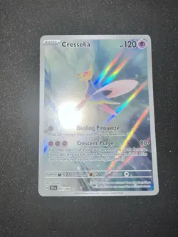 Pokemon Cresselia 071/064 Shrouded Fable Illustration Rare Holo NM - Image 1