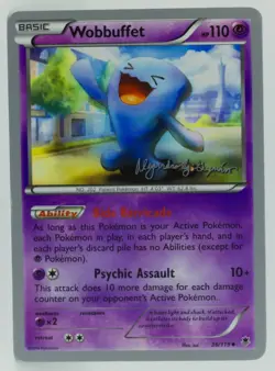 Pokemon #36/119 Wobbuffet 2015 Alejandro Ng-Guzman World Championship Decks - Image 5
