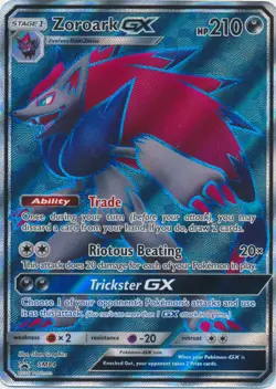 1x Zoroark-GX - SM84 - Promo - SM Black Star Promo NM-Mint Pokemon SM Black Star - Image 1