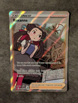 Roxanne GG66/GG70 Near Mint Crown Zenith Full Art Rare Holo Pokemon Card TCG - Image 1