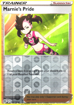 Marnie's Pride 145/172 Near Mint SWSH09: Brilliant Stars Pokemon Shipnow - Image 1
